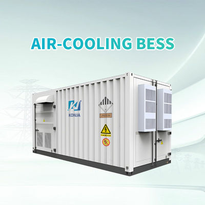 KonJa 空気冷却 20FT 768VDC 1.29MWh 深循環電池 エネルギー貯蔵システム 400VAC コンテナ電池