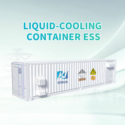 KonJa液体冷却 40HC コンテナエネルギー貯蔵システム 7.53Mwh 1000V コンテナ化されたバッテリー貯蔵