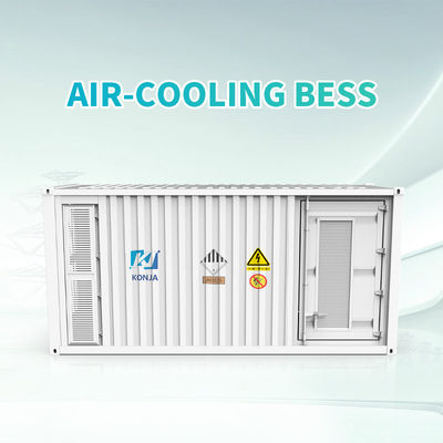 良い価格 KonJa 空気冷却 ESS 40FT 2.58MWh 768Vdc ディープサイクルバッテリー エネルギー貯蔵システム 400Vac コンテナバッテリー オンライン