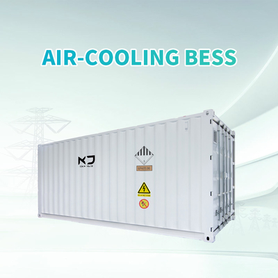 良い価格 空冷式 20フィート 1MWh バッテリーエネルギー貯蔵システム 400Vac コンテナ型 BESS オンライン